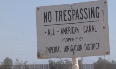 Migrante mexicano murió cruzando el canal todo americano